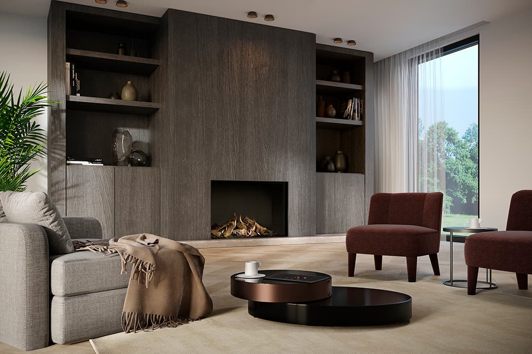 DRU Maestro 100 Eco Wave gas fire