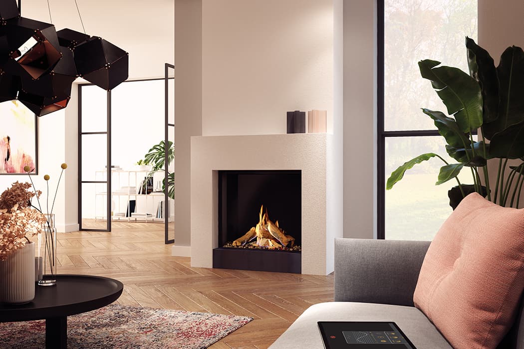 DRU Maestro 75 Eco Wave gas fire