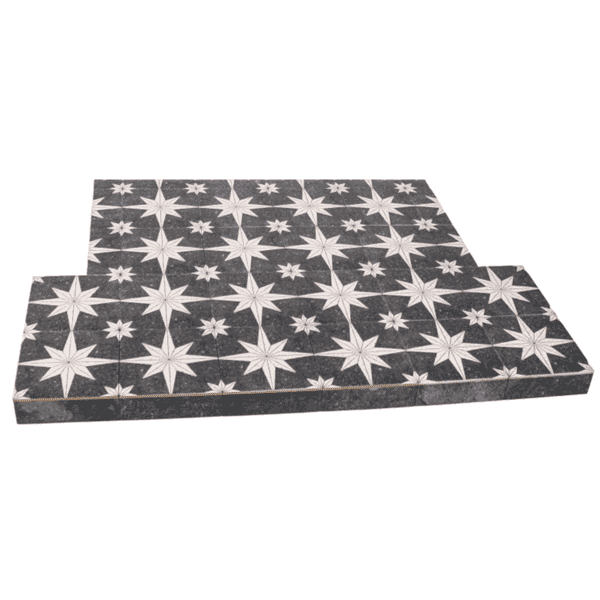 Norstar White fireplace hearth