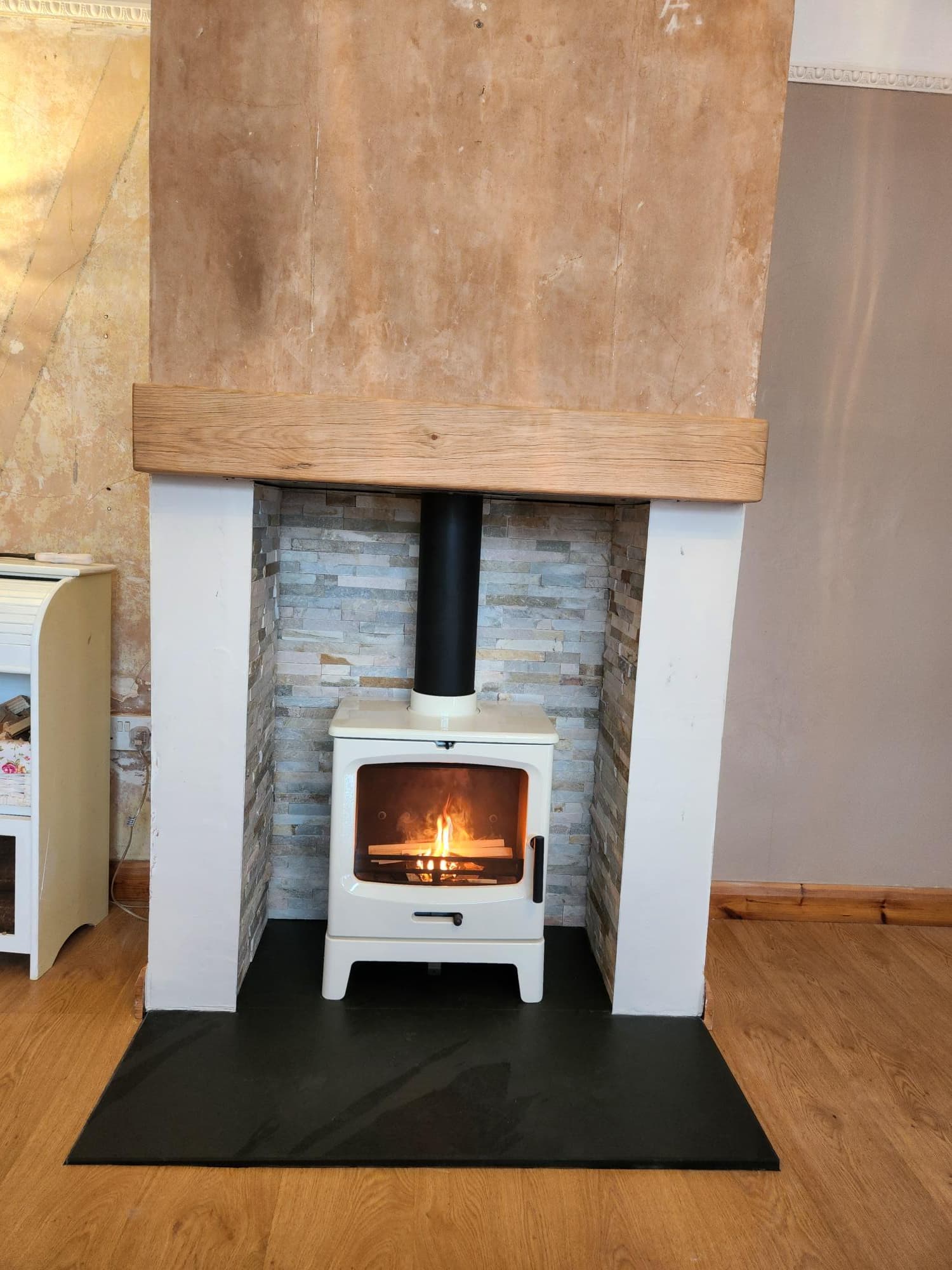 Stove maintenance and chimney sweep service